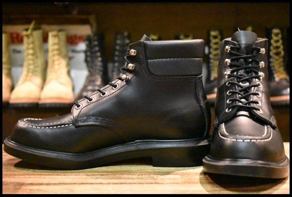 【美品】RED WING 8133 スーパーソール　ブラッククローム RED WING SHOES レッドウィング スーパーソール 正規品 8133