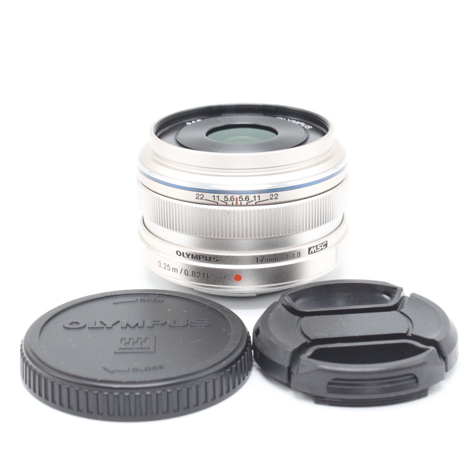 OLYMPUS 単焦点レンズ 17mm F1.8 シルバー OM SYSTEM/オリンパス