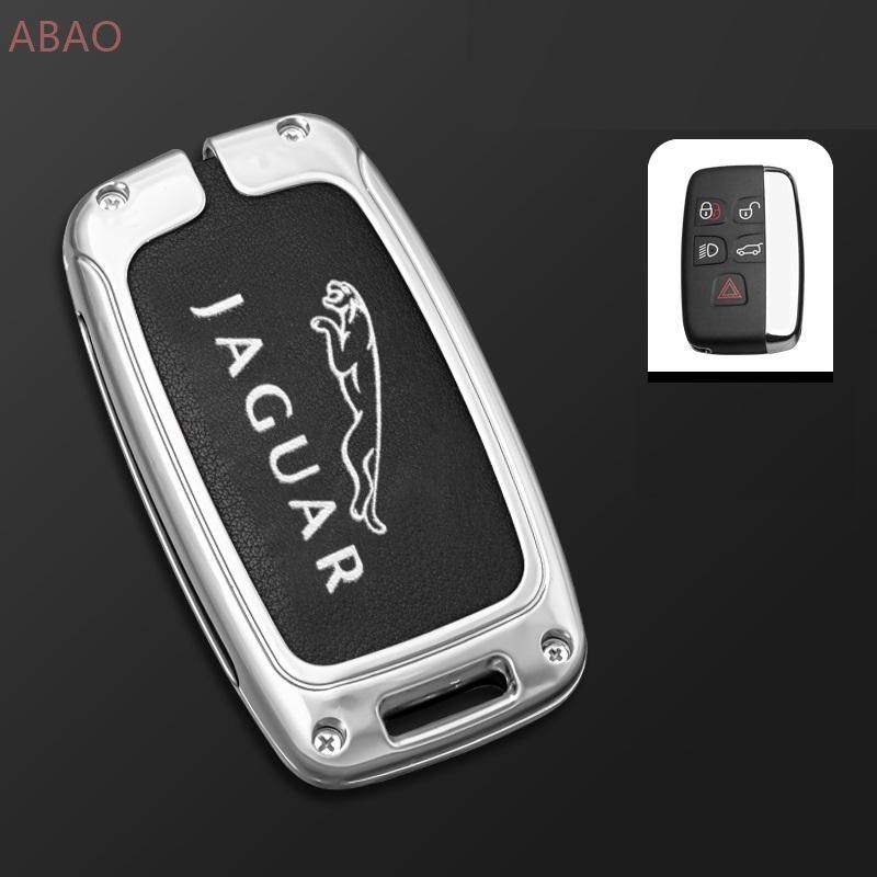 JAGUAR メタルキーホルダー 2個セット ジャガー Jaguar オーバルキーホルダー キーリング 鍵