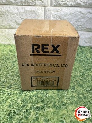 ▽ ♥ REX|レッキス ニップルアタッチメント 1701NB 3|4サイズ パイプマシン 配管 短管 現場 作業 工具 未開封