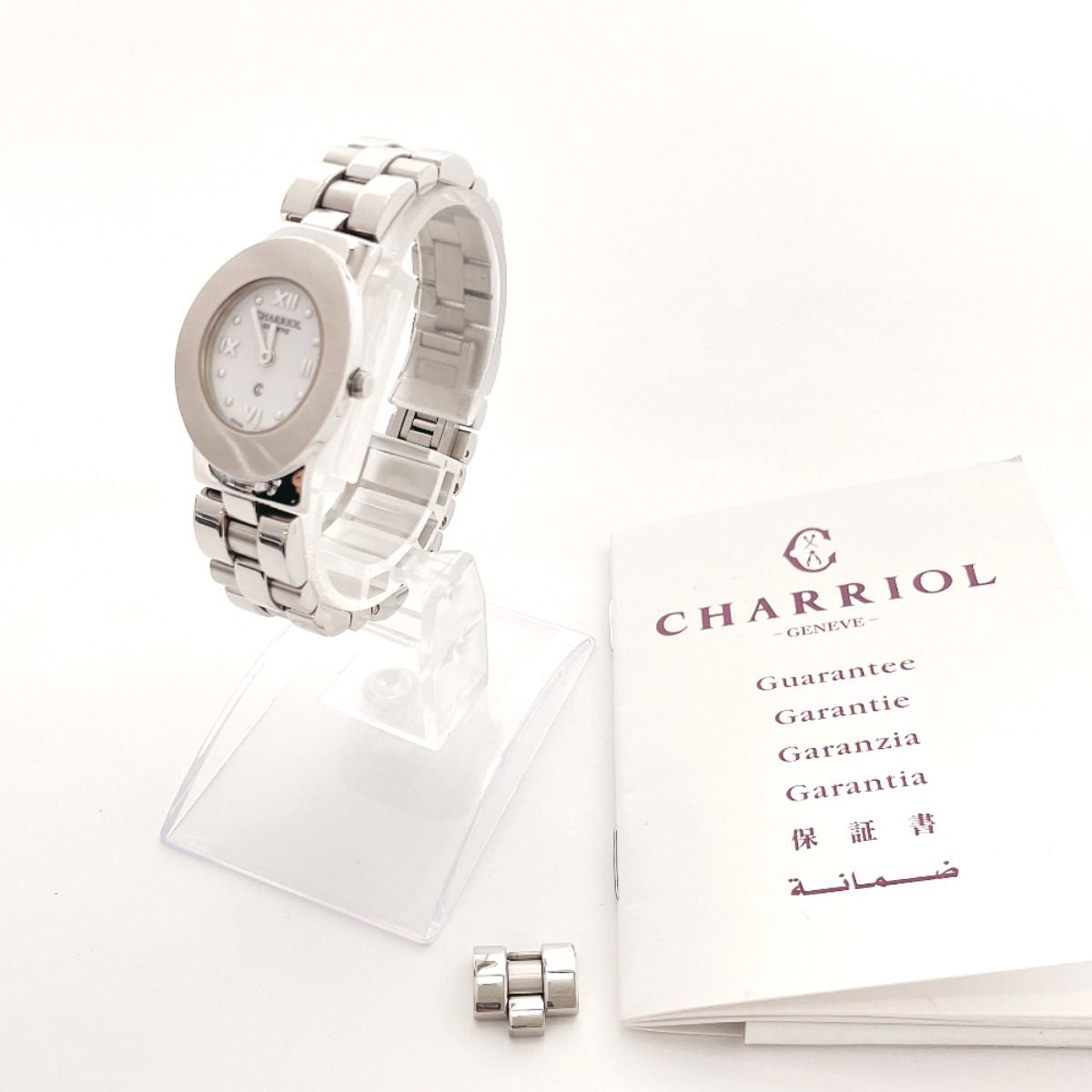 シャリオール 腕時計 アズーロ AZURO300900 シルバー