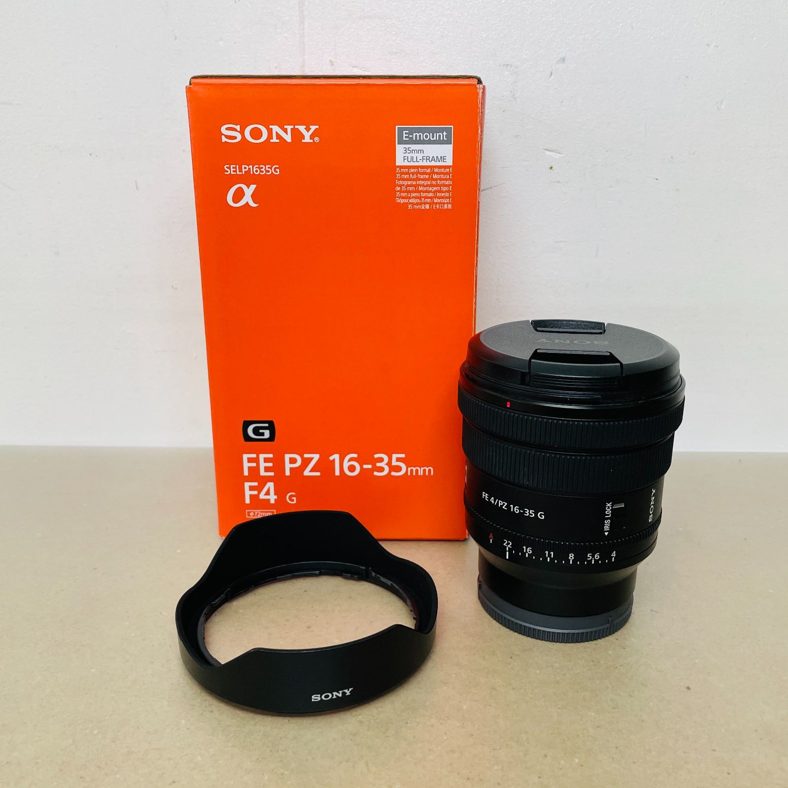 美品 SONY ソニー E PZ 16-35mm F 4 G SELP1635G C3598 60サイズ発送 