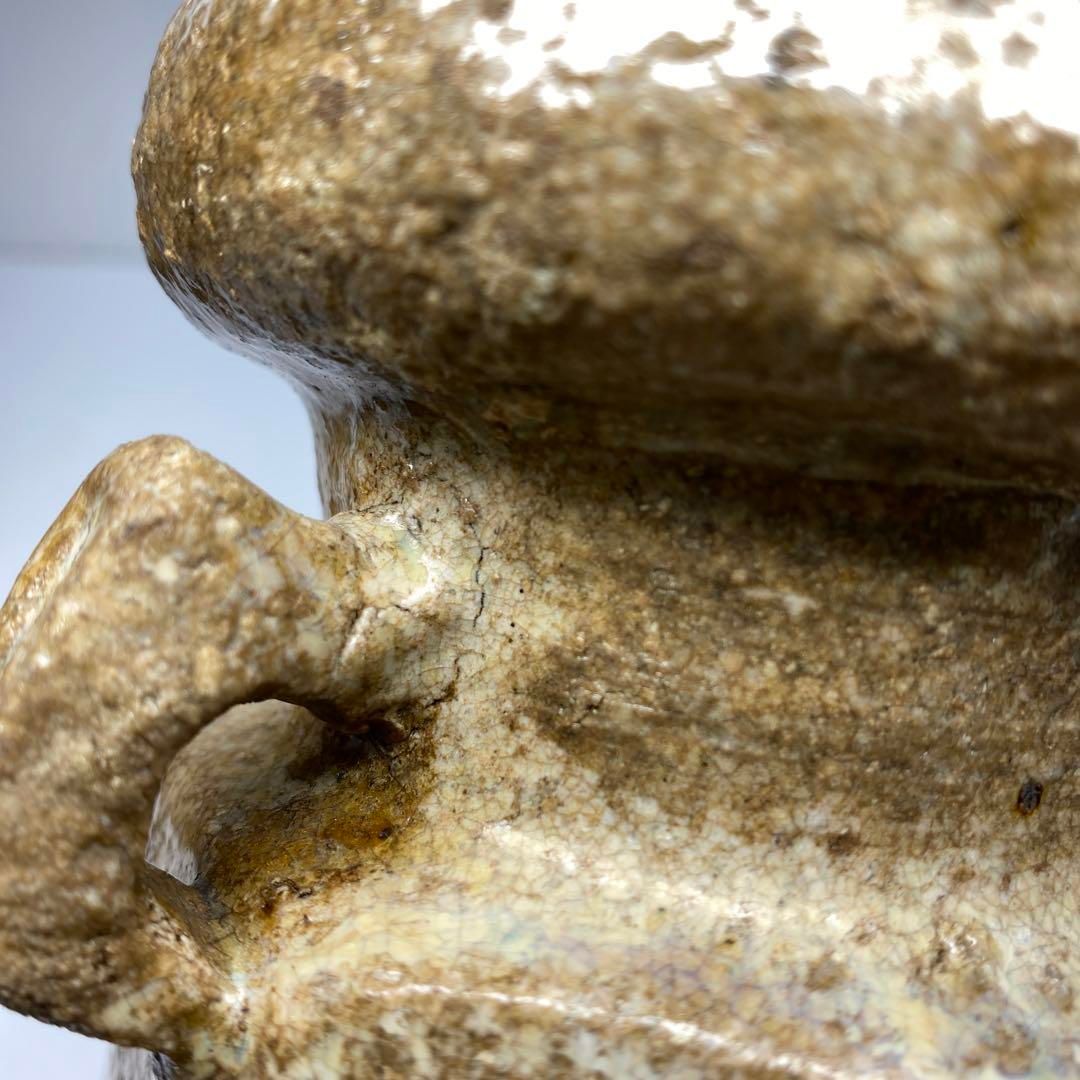 2025年最新作が続々入荷中！ 古伊賀 耳付花入 木 高さ27.3㎝ 東Y6-0510 2Fトコト