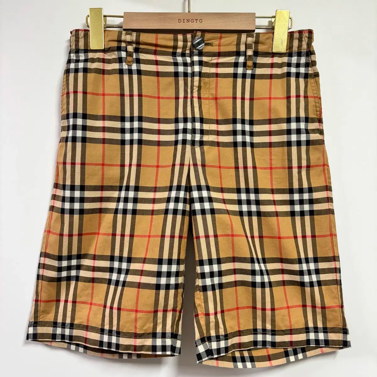 14Y BURBERRY バーバリー キッズ チェック ショートパンツ 半ズボン