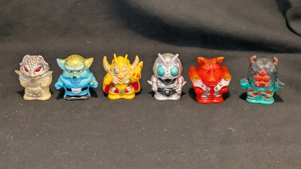 バンダイ 指人形/仮面ライダーSD 仮面ライダーSD マイティライダーズVS