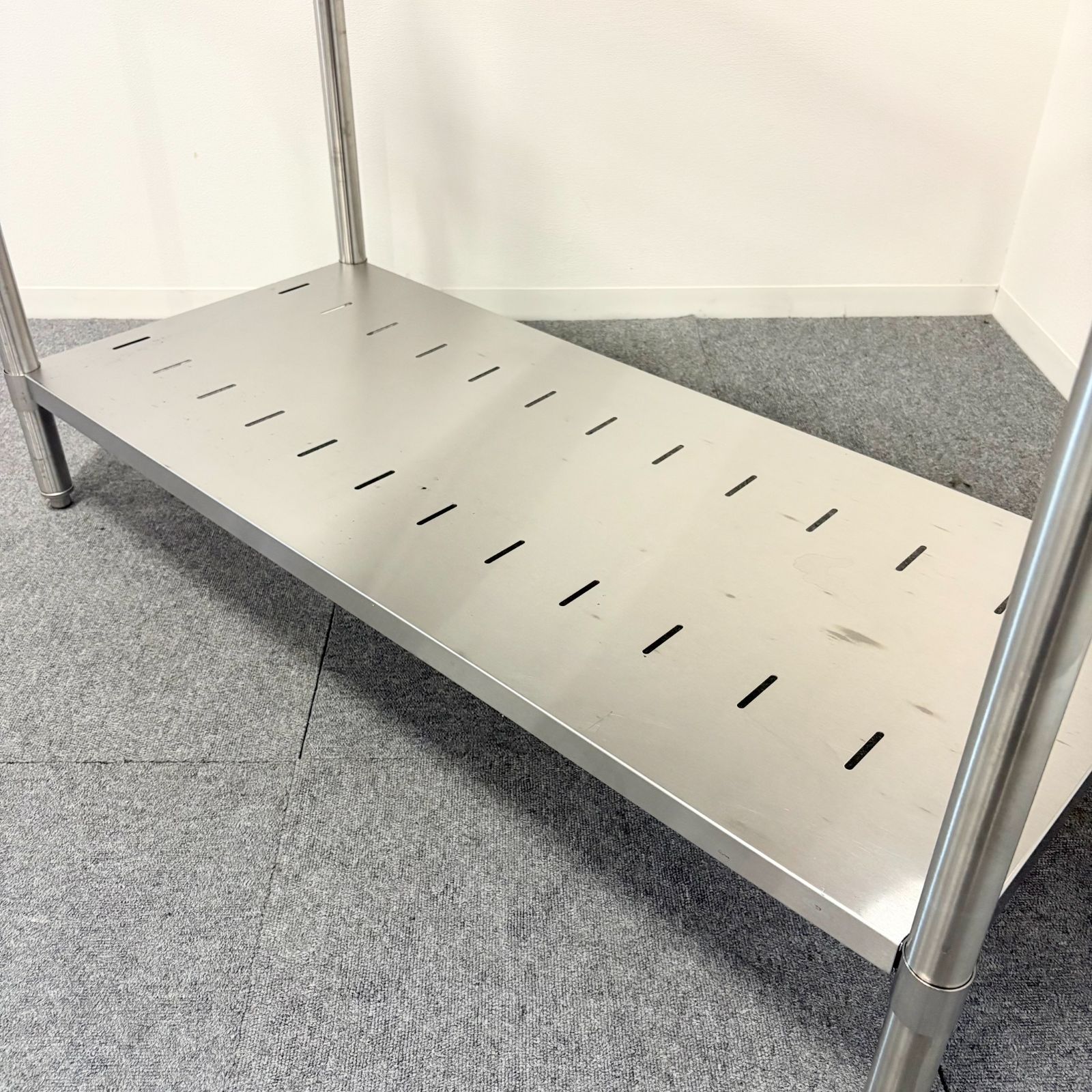 ステンレス作業台|マルゼン|BW-126N|幅1200mm×奥行600mm×高さ800mm|業務用|厨房機器|台|棚|テーブル|1571