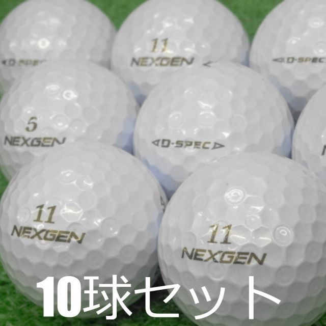新品　NEXGEN D-SPEC ゴルフボール　10スリーブ　30球 新品 NEXGEN D-SPEC ゴルフボール 10スリーブ 30球 - メルカリ