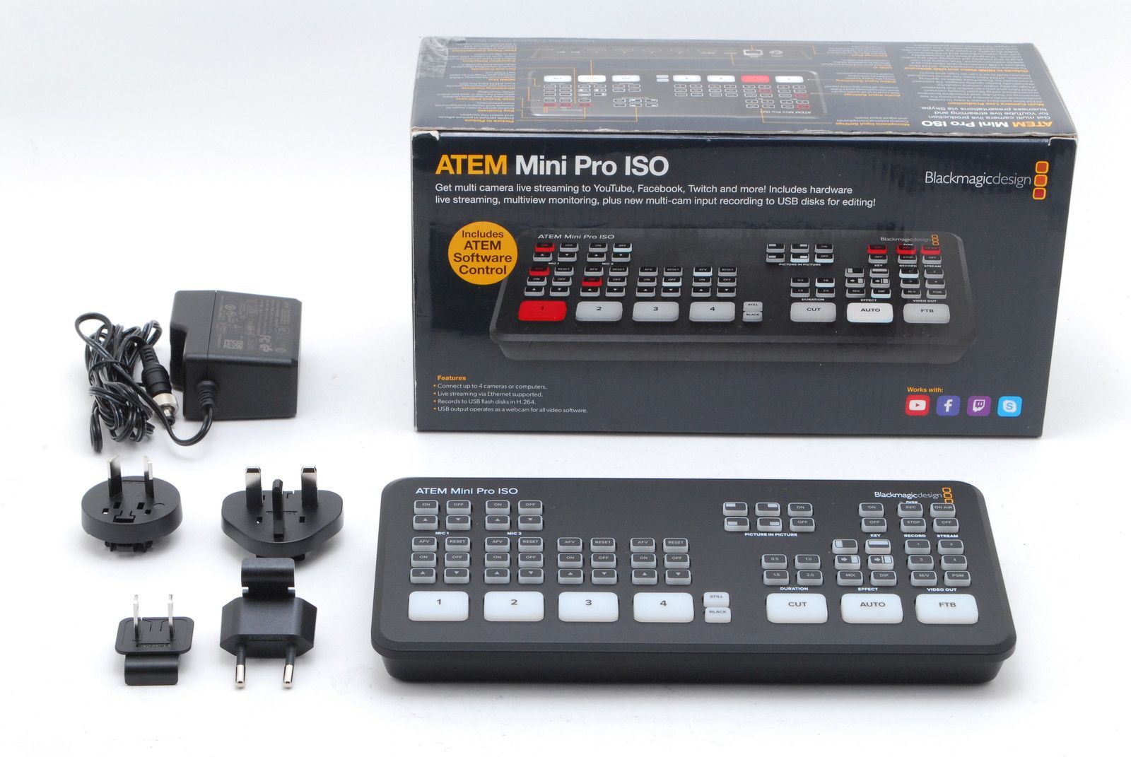 BLACKMAGICDESIGN ATEM Mini ほぼ新品 ファッション