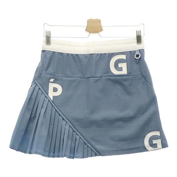 PGG PEARLY GATES 2023年モデル プリーツ切替スカート ブルー系 1