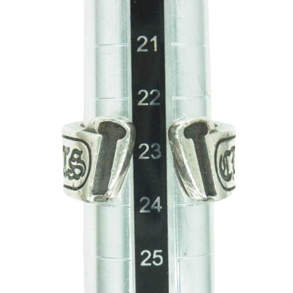 CHROME HEARTS クロムハーツ（原本有） LG SCROLL LABEL ラージ