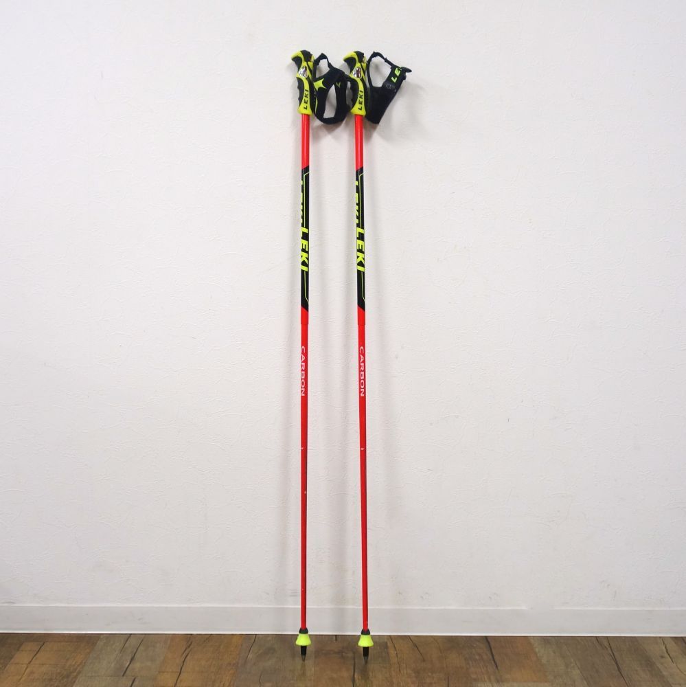 レキ LEKI VENOM RACE CARBON 123cm スキー ストック