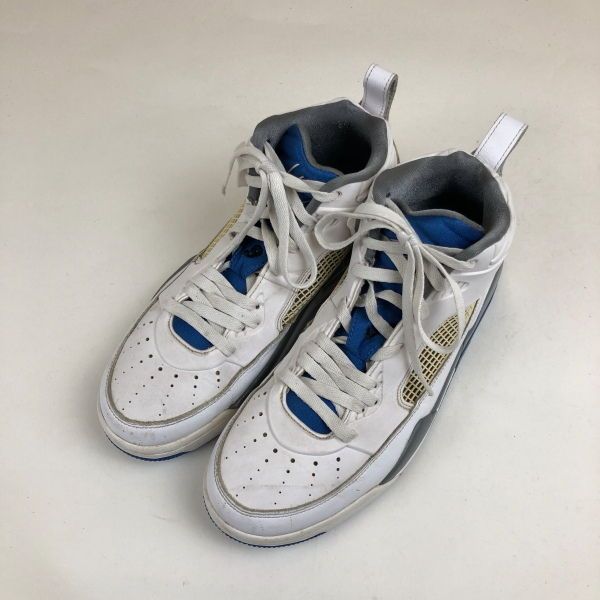【古着】 NIKE ナイキ スポーツスニーカー AIR JORDAN FLIGHT ホワイト系 【中古】 n001540