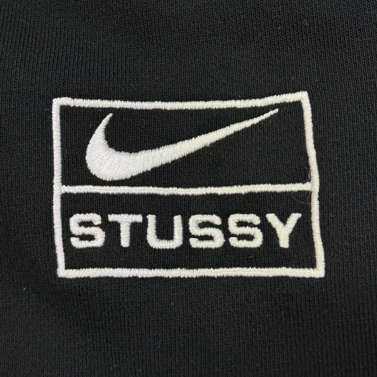 NIKE Stussy Washed Fleece Hoodie コラボ ジップ スウェット パーカー 