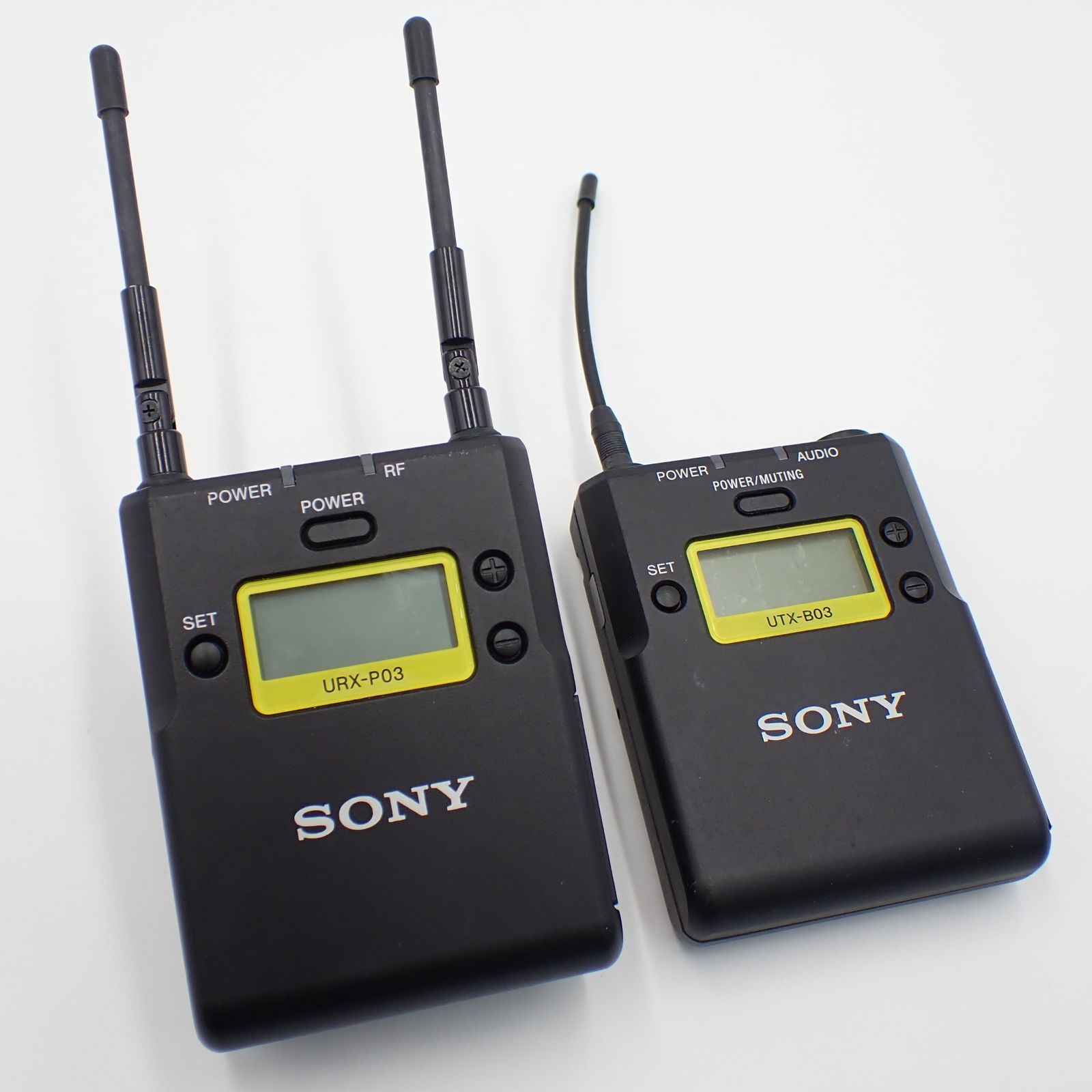 ソニー SONY UWP-D11 UTX-B03 URX-P03 ワイヤレスマイクシステム