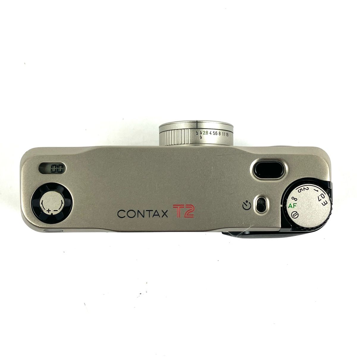 CONTAX T2 チタンシルバー　コンパクトフィルムカメラ コンタックス CONTAX T2 チタンシルバー フィルム コンパクト