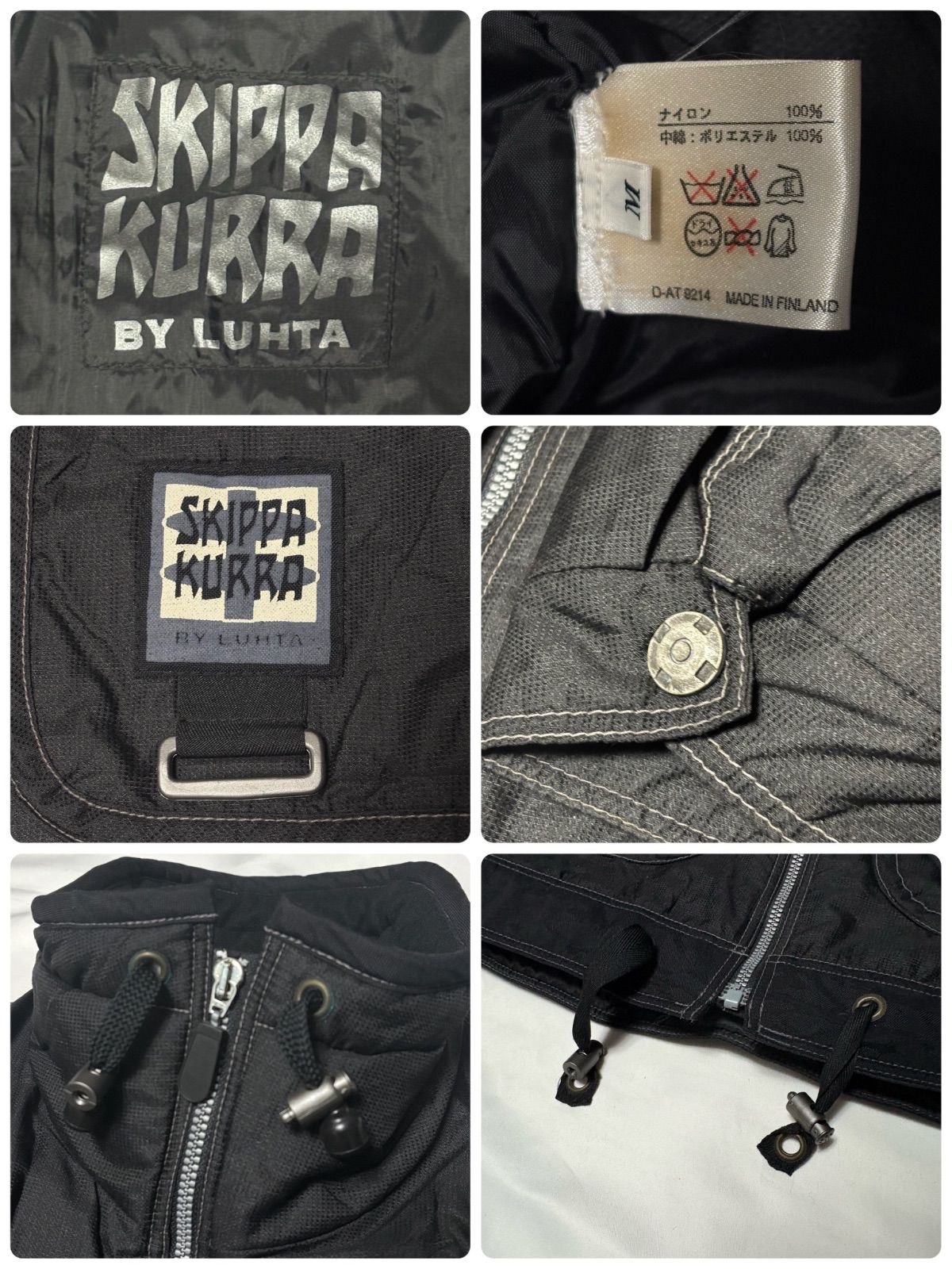 90s SKIPPA KURRA BY LUHTA Nylon Ski Jacket ルフタ ナイロン
