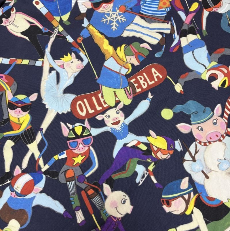 OLLEBOREBLA アルベロベロ ハーフジップ パーカー 長袖