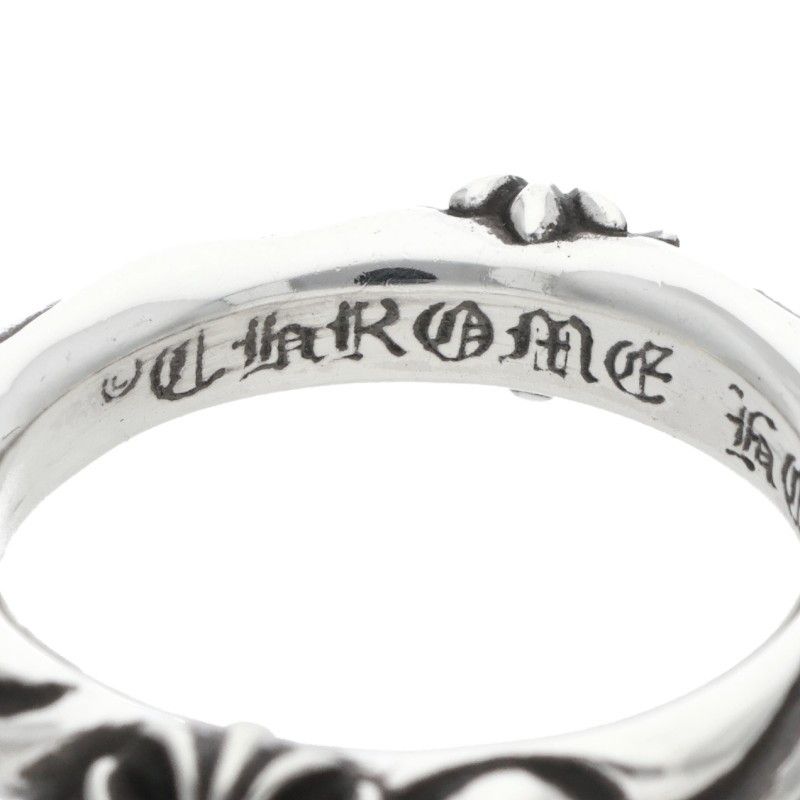 【新品】クロムハーツ SBT BAND/SBTバンドシルバーリングメンズ 17号 CHROME HEARTS (クロムハーツ) SBT BAND SBTバンドリング