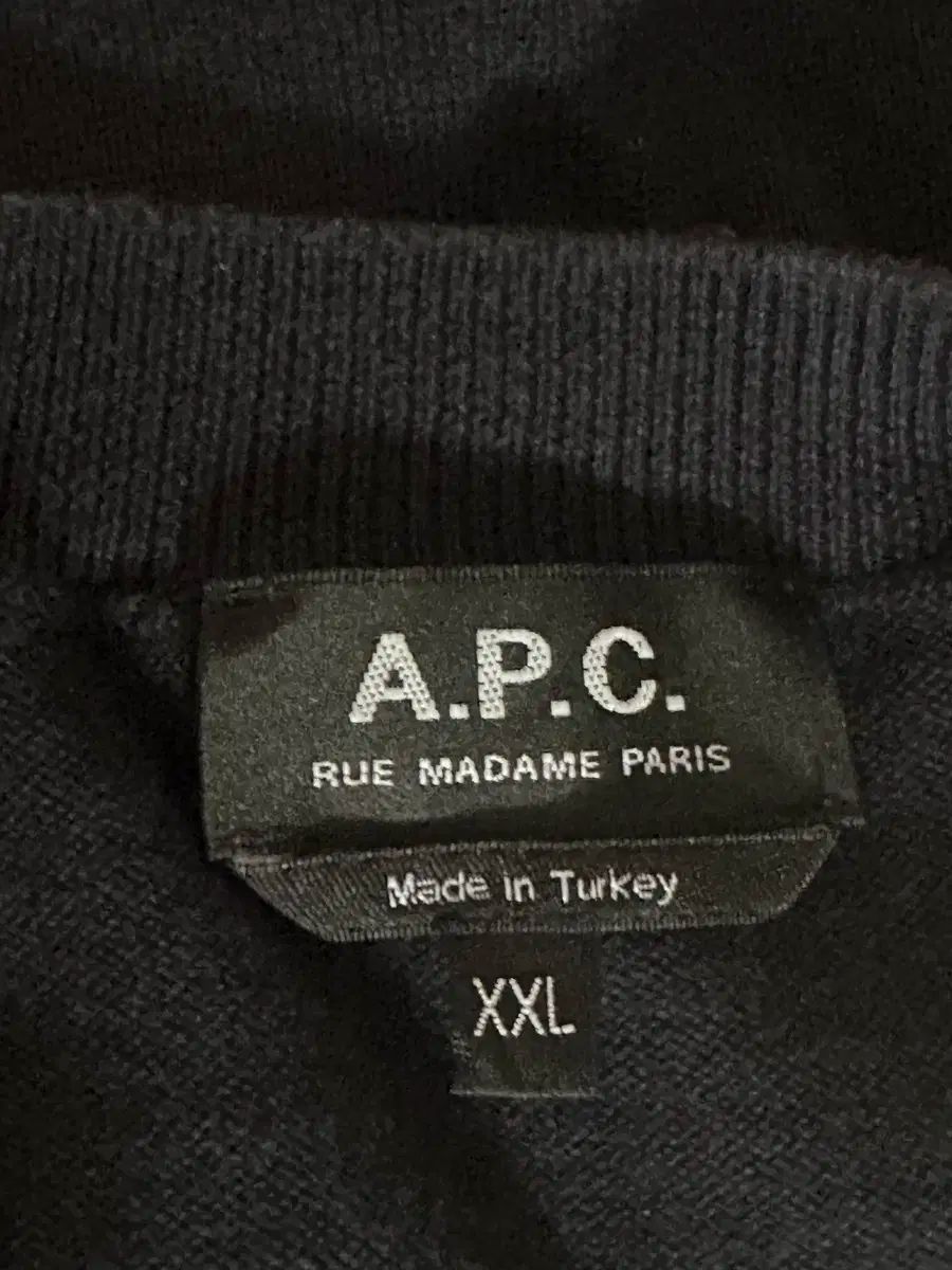 ☘️ ヨーロッパ人 APC カーディガン ネイビー