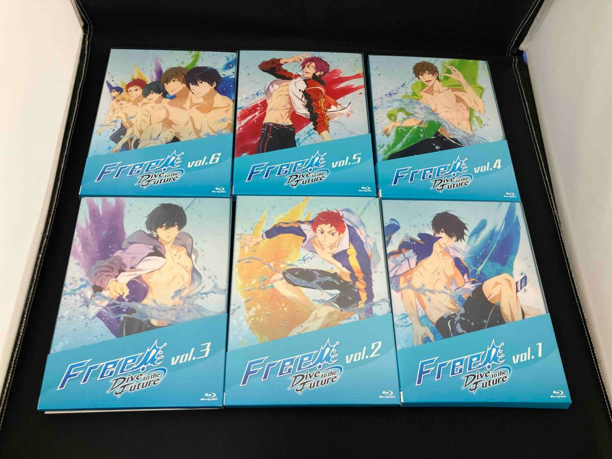 全巻 帯あり Blu-ray 【※※※】[全6巻セット]Free!-Dive to the Future 