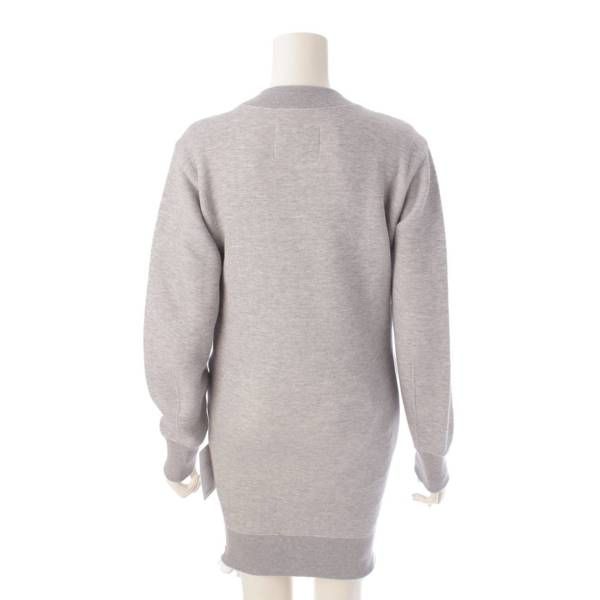 サカイ Pre Sponge Sweat X Ma-1 Dress SCW-069 グレー 1