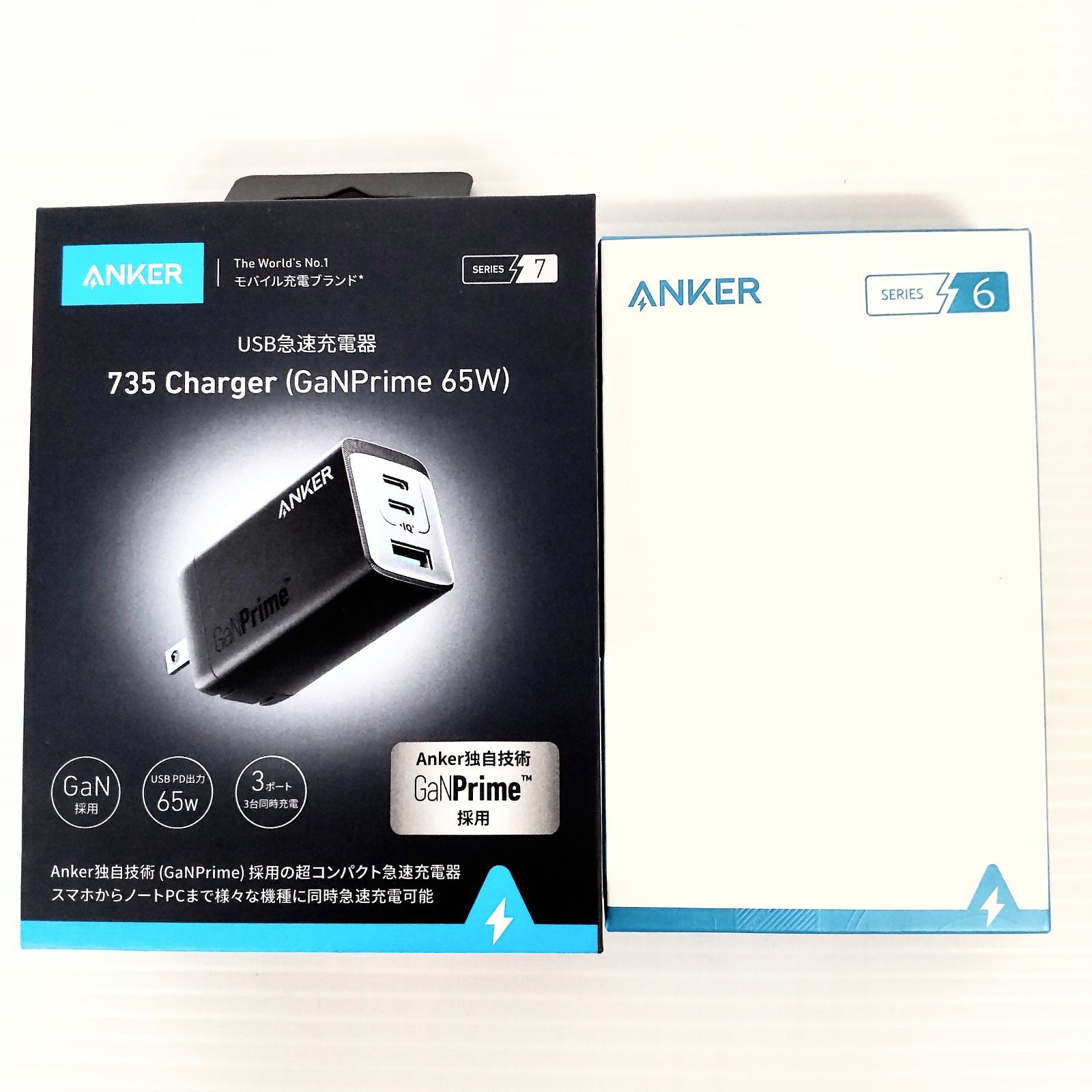 Charger Anker USB-C アンカー B2348N11 2ポート) Anker チャージャー & ケーブルセット B2668N11 急速充電器 735