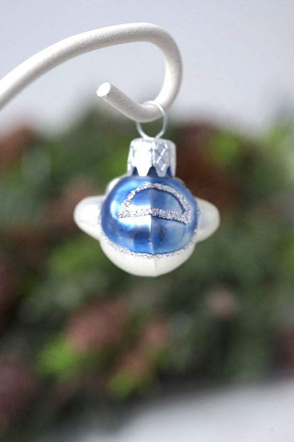 ポーランドのミニクリスマスガラスオーナメントbombkiボートgx-656