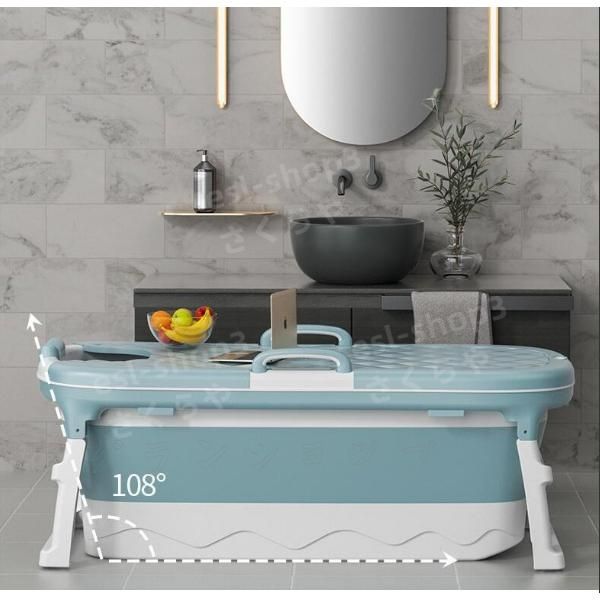 大好評品 折り畳み式浴槽 浴室 バスタブ お風呂桶 簡易浴槽 ファミリー用 収納簡単 高品質 滑り止め 大人用子供用 保温