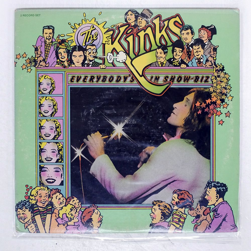 米 US盤 KINKS/EVERYBODY'S IN SHOW-BIZ/RCA VPS60651 LP - メルカリ