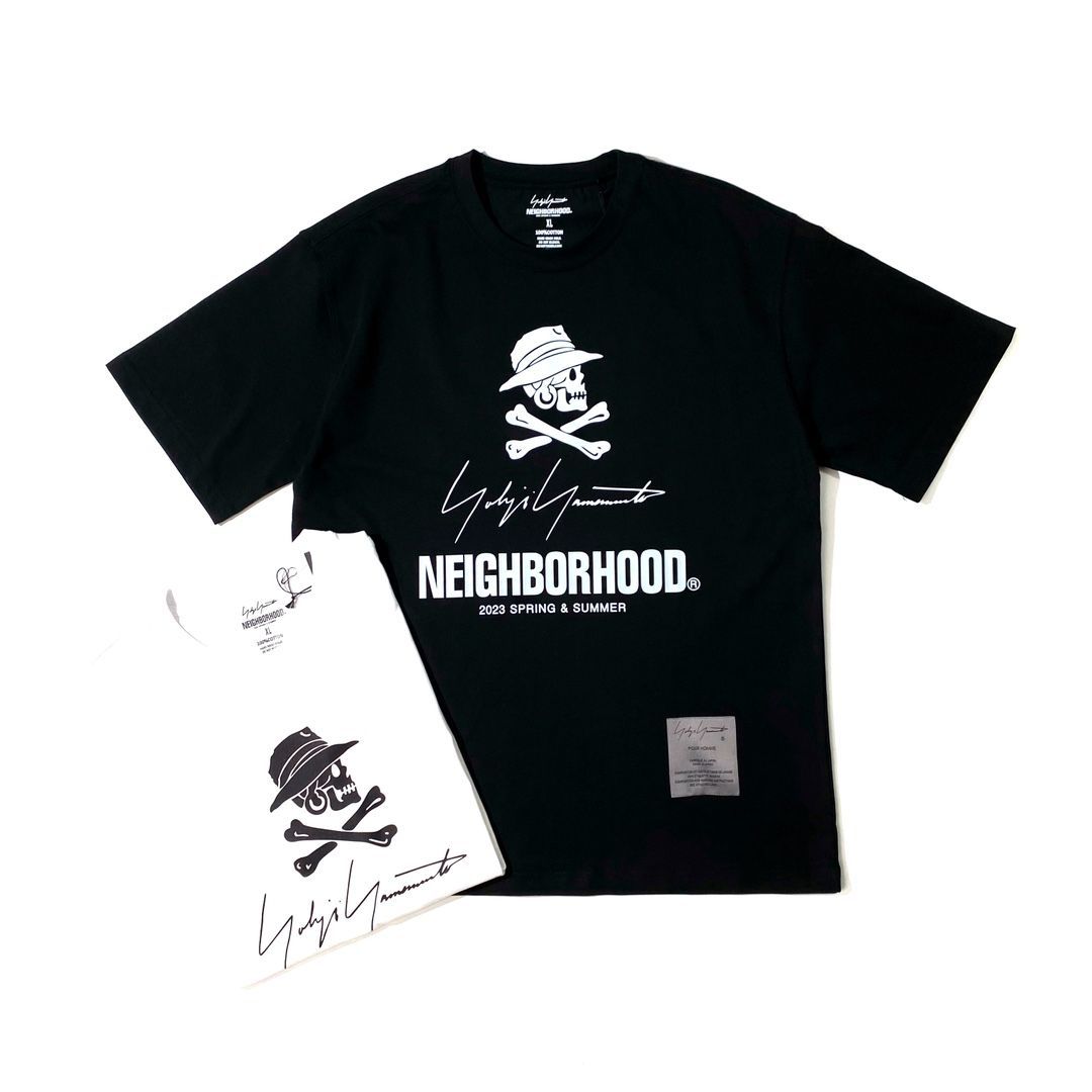 Neighborhood x Yohji Yamamoto S/S Skull T-Shirt コラボレーション半袖Tシャツ - メルカリ