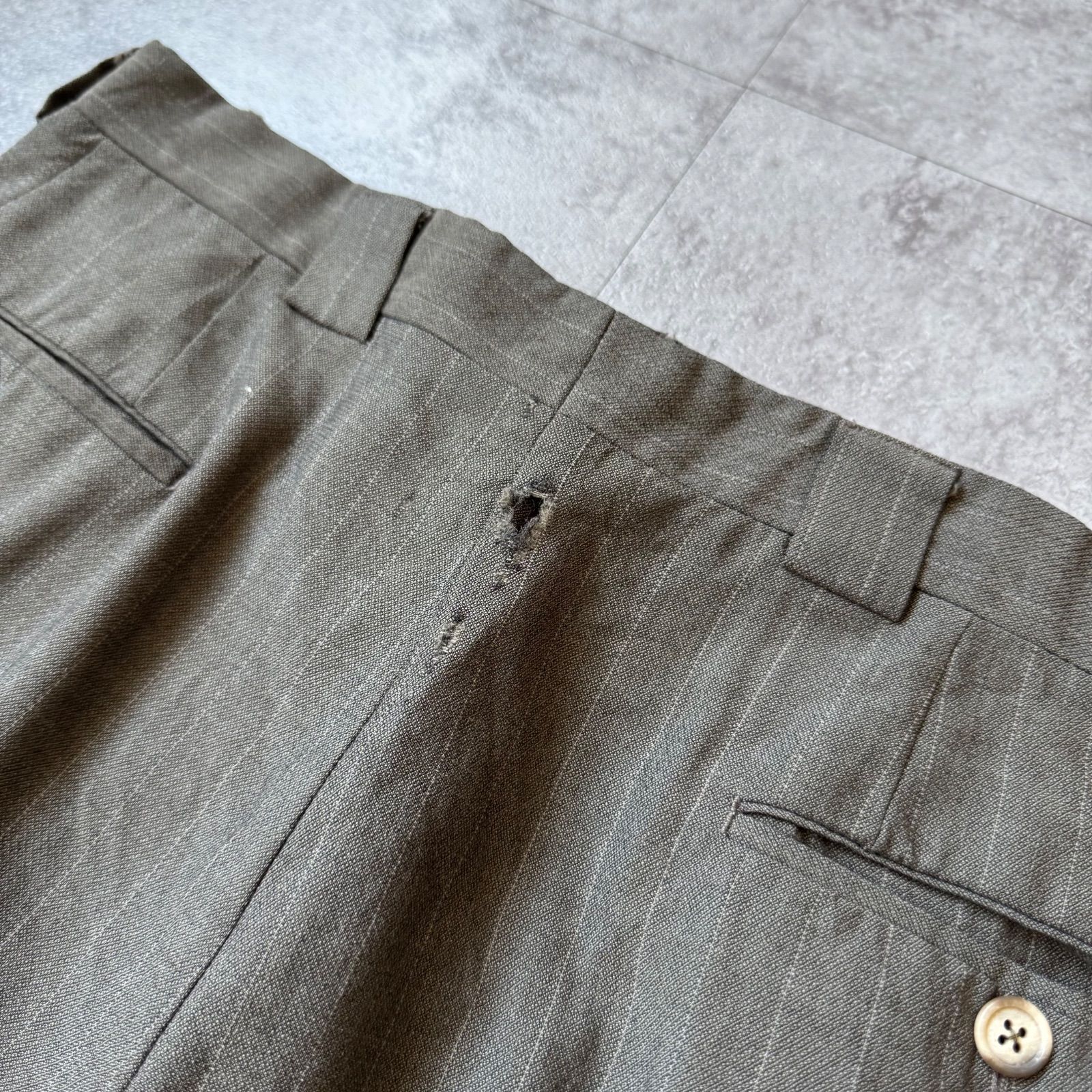 90s GIORGIO ARMANI 2タックスラックス GIORGIO ARMANI - 90年代 GIORGIO ARMANI ジョルジオ アルマーニ