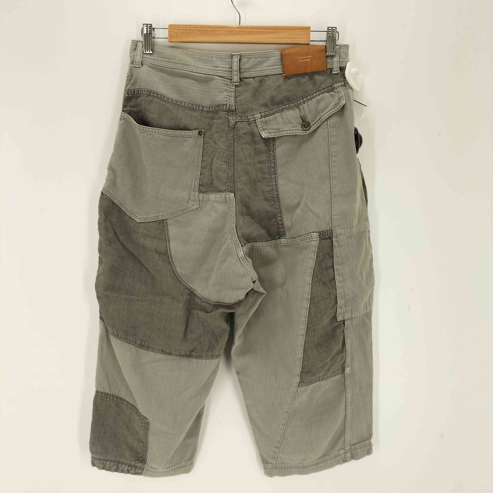 アンダーカバーイズム UNDERCOVERISM 再構築 パッチワーク クロップド