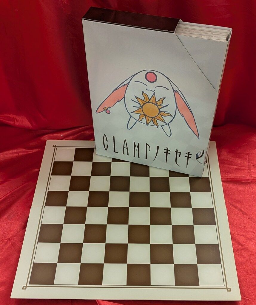 CLAMPノキセキ チェス盤セット チェス駒1〜9 雑誌1〜9 まとめ売り