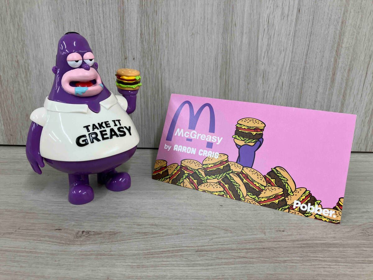 【箱なし】Aaron Craig x Pobber Toys  McGreasy