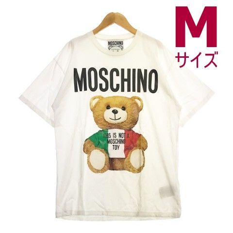 1着のみ】MOSCHINO モスキーノ Mサイズ テディベア Tシャツ-