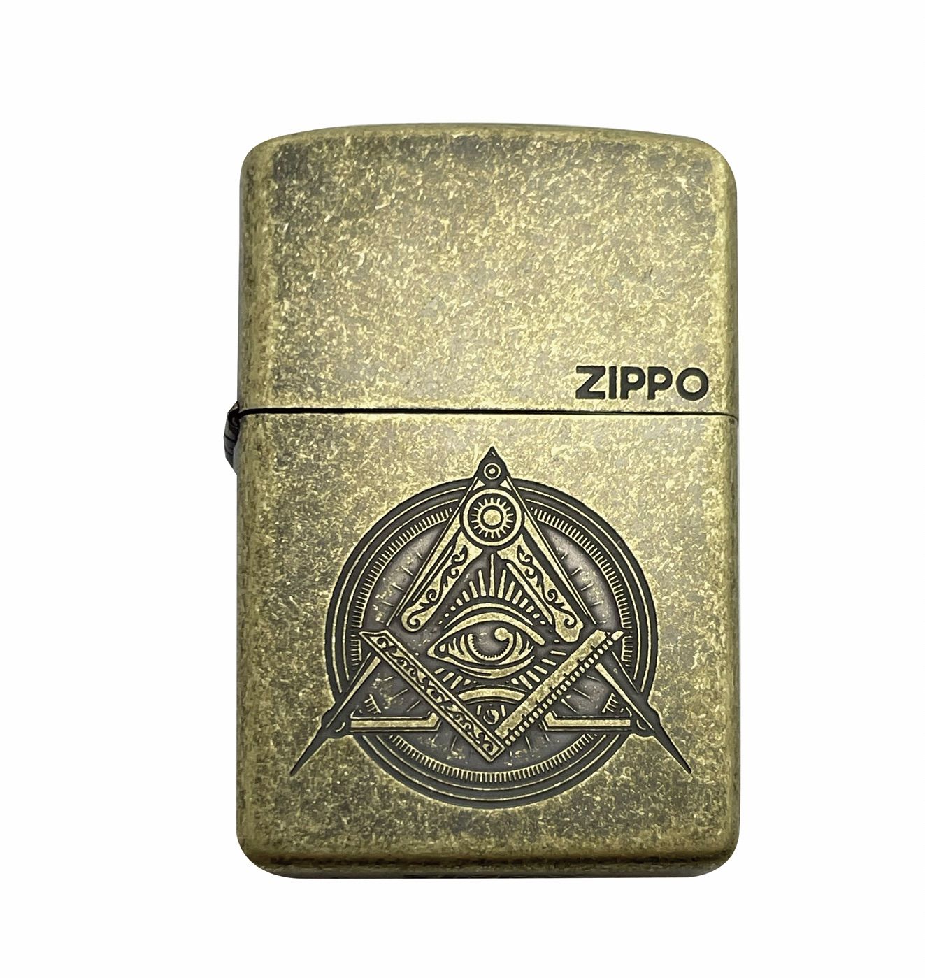 ZIPPO 2BS-FREE フリーメイソン 神話 アンティーク - メルカリ