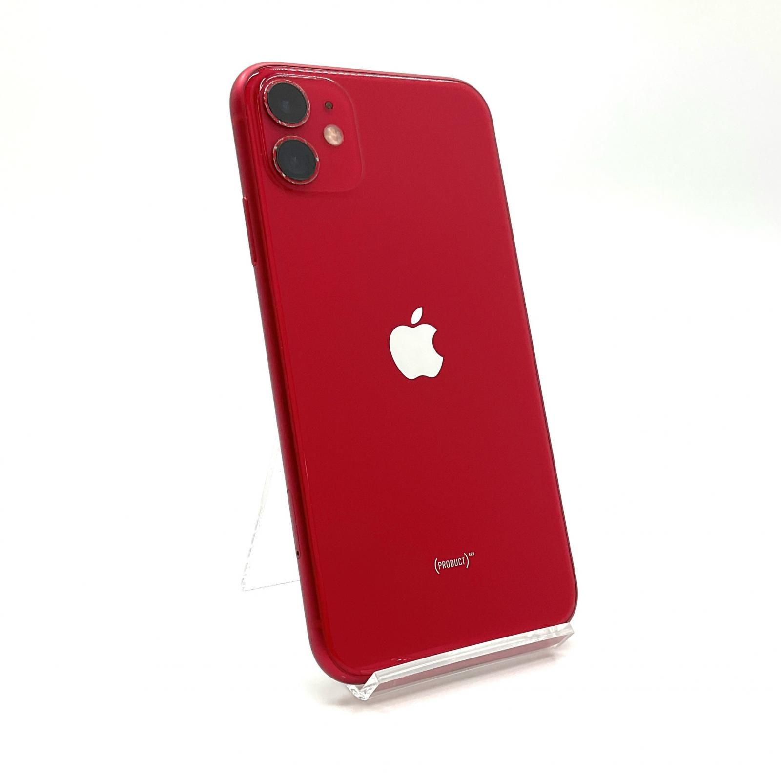 最速発送】Apple iPhone 11 128GB (PRODUCT)RED SIMフリー【難有】