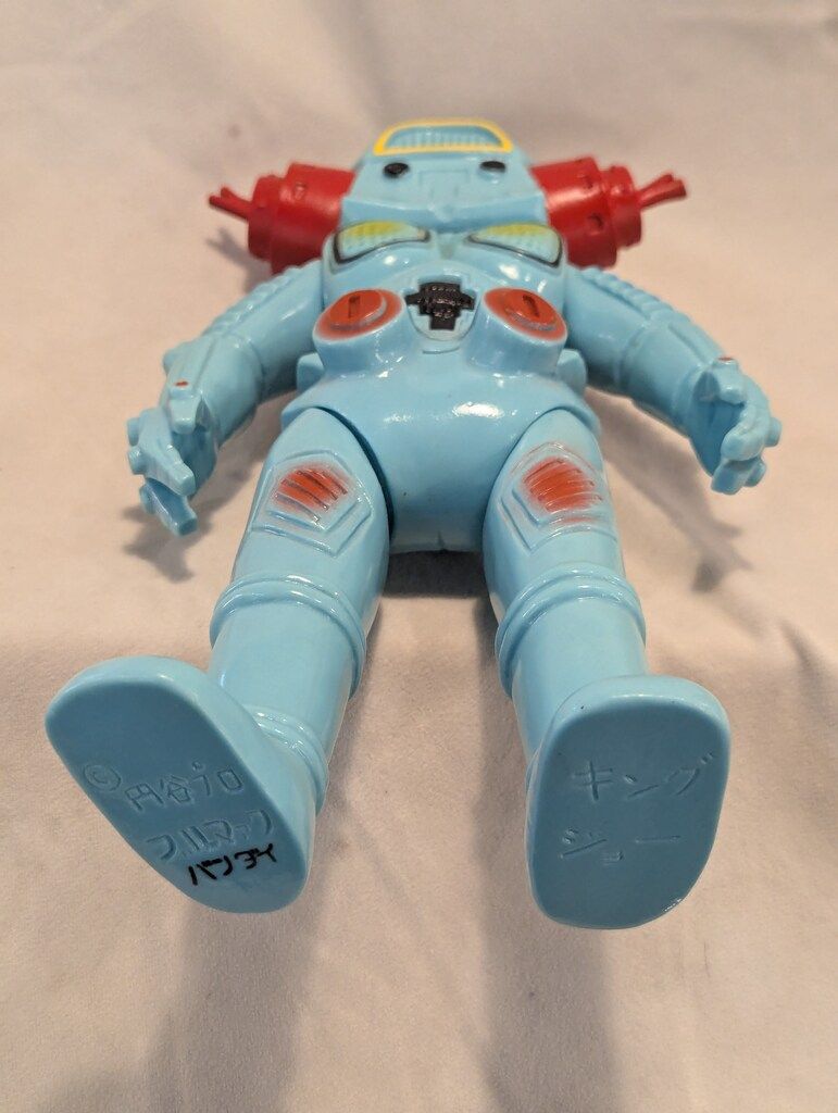 ブルマァク 新・復刻版怪獣シリーズ 水色ジャイアントキングジョー ソフビ B-CLUB ブルマァク 新・復刻版怪獣シリーズ キングジョー