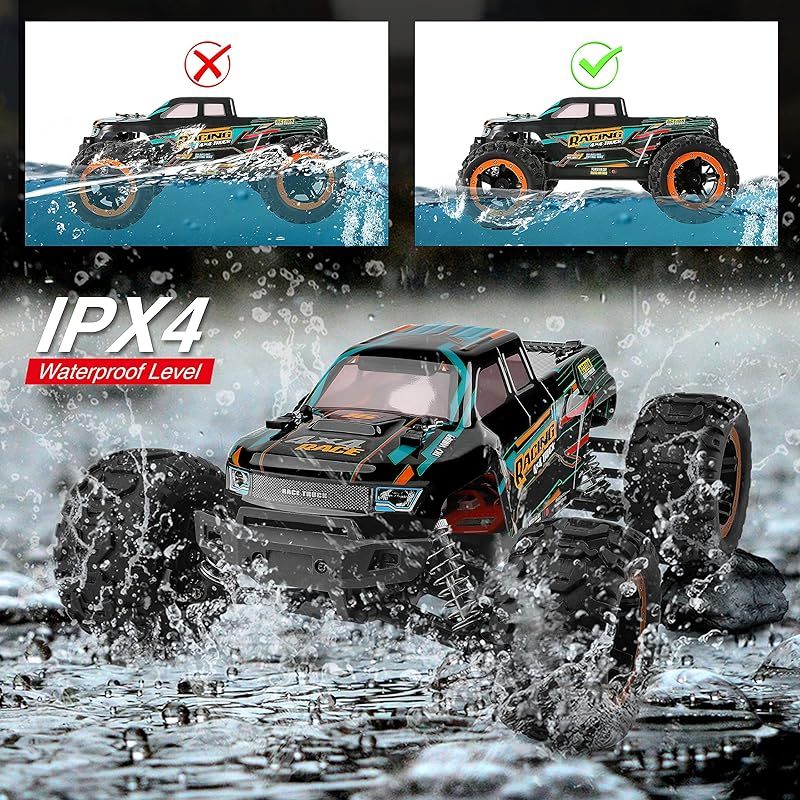 ラジコンカー こども向け HBXラジコンカー オフロード 4WD 1/16