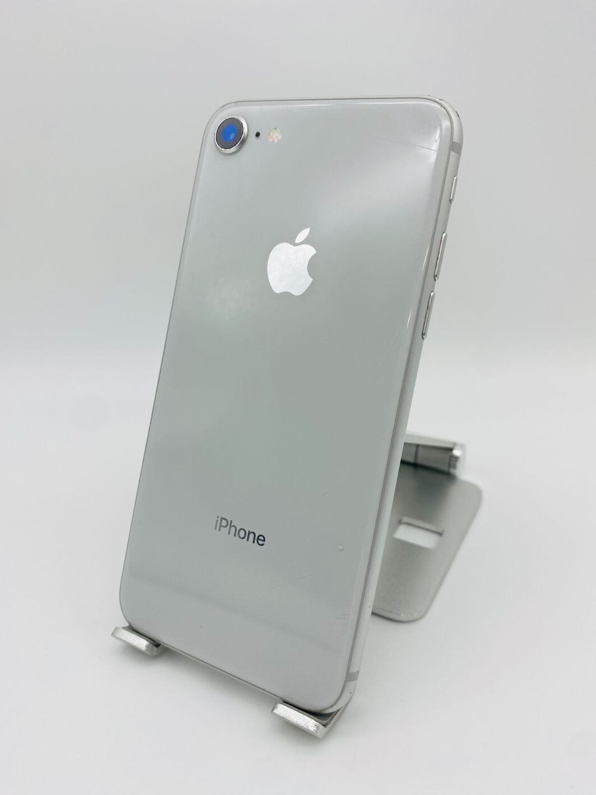 iPhone8 256GB シルバー/シムフリー/大容量2300mAh 新品バッテリー100 