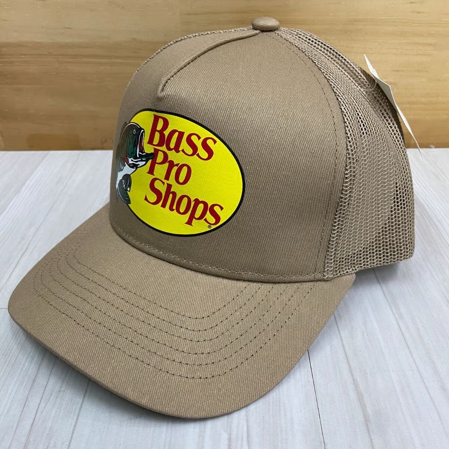 全米最大級のアウトドアブランド Bass Pro Shops バスプロショップス トラッカーキャップ Khaki Bps4 メルカリ 3556