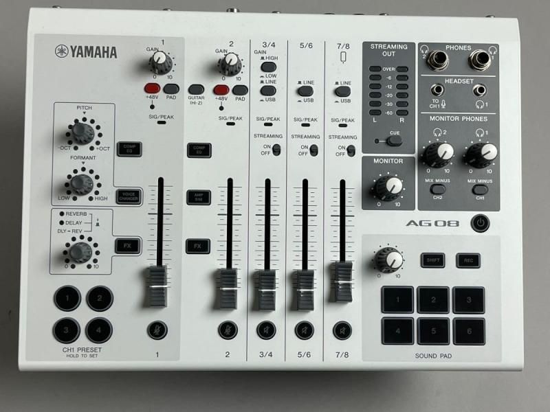 YAMAHA ライブストリーミング ミキサー AG03MK2 ホワイト YAMAHA AG03