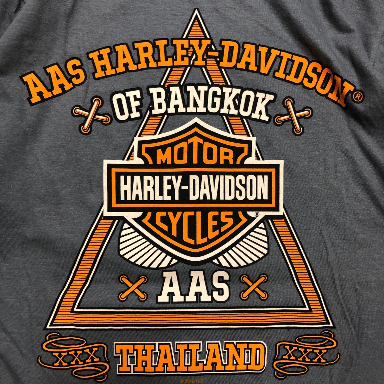 HARLEY DAVIDSON ショートスリーブTシャツ 半袖カットソー 両面 