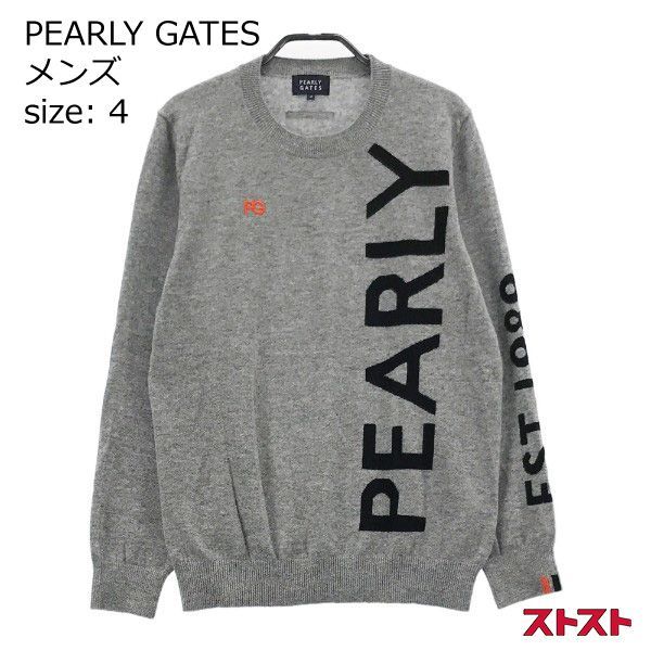 PEARLY GATES パーリーゲイツ カシミヤ ニットセーター ロゴ 4