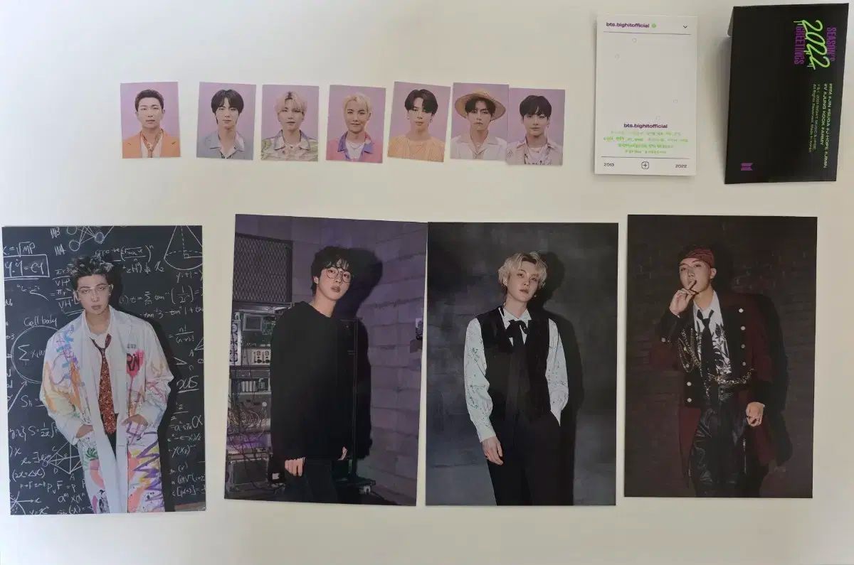 BTS シーズングリーティング シーグリ BTS【シーズングリーティング2021】届きました！シーグリ中身は