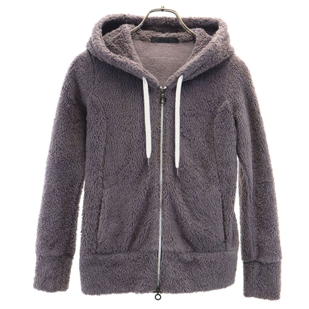 タトラス ポーランド製 長袖 ふわもこ ジップパーカー 1 パープル系