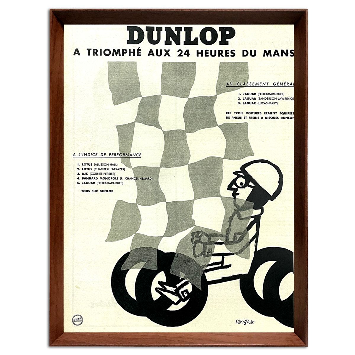 サヴィニャック 1950年代 フランス ヴィンテージ 雑誌 広告