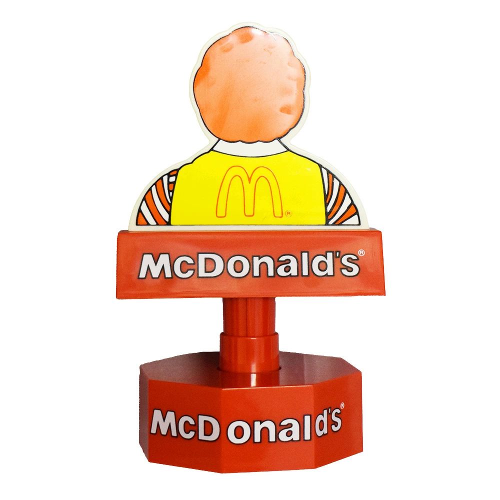 送料無料特集 | 激安の新品・型落ち・アウトレット 98's McDonald's Ronald / ロータリーサインライト ドナルド アンティーク雑貨