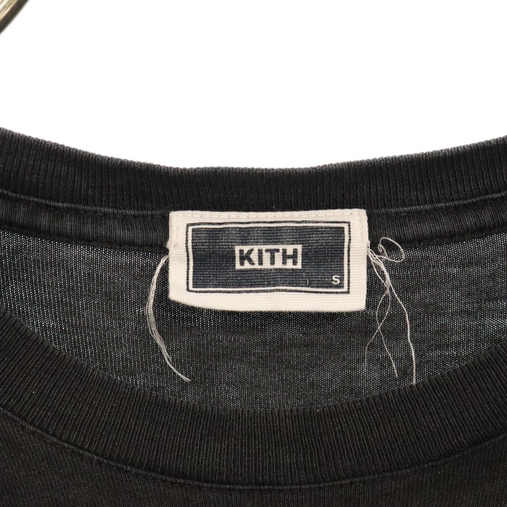 KITH (キス) 23SS Butterfly Vintage Tee ヴィンテージ加工 バタフライ グラフィック 半袖Tシャツ ブラック