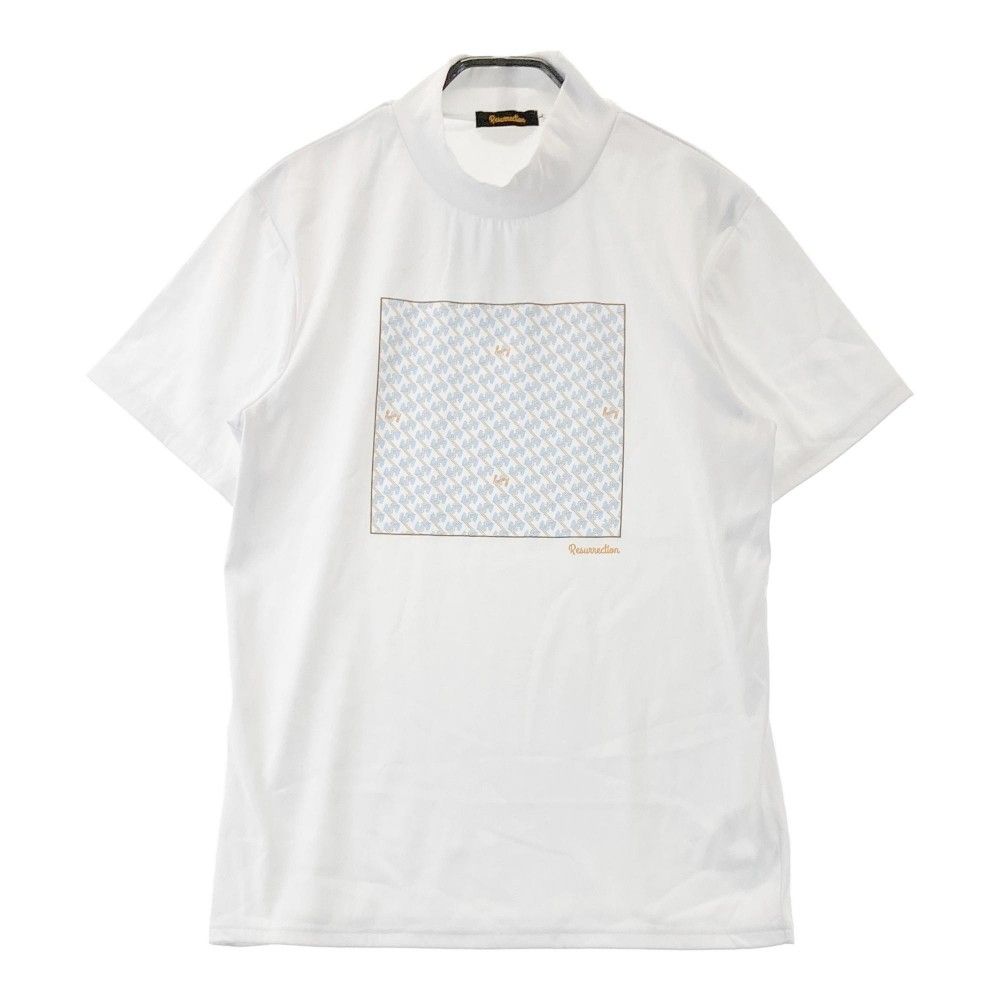 レザレクション モックネック半袖Tシャツ ブラック サイズ：L